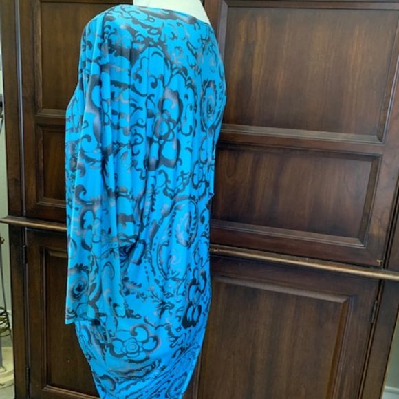 Caribe Asymetrical Tunic Top Size Large - Picture 8 of 11